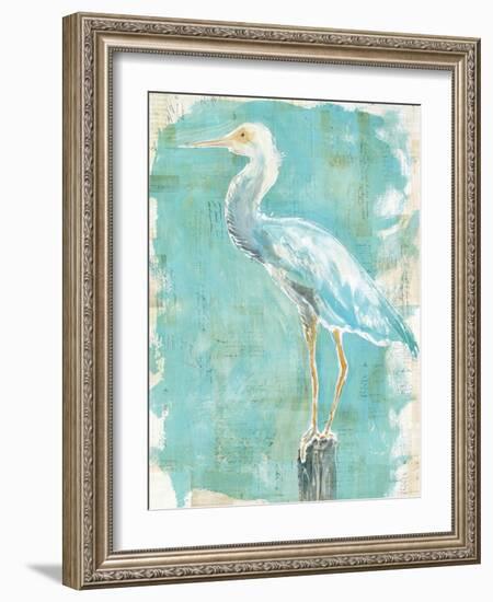 Coastal Egret II V2-Sue Schlabach-Framed Art Print