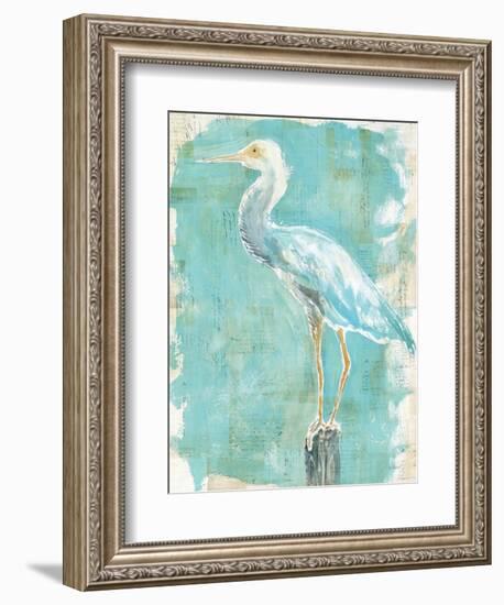 Coastal Egret II V2-Sue Schlabach-Framed Art Print