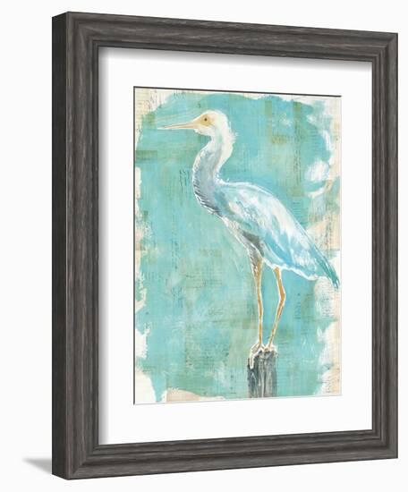 Coastal Egret II V2-Sue Schlabach-Framed Art Print