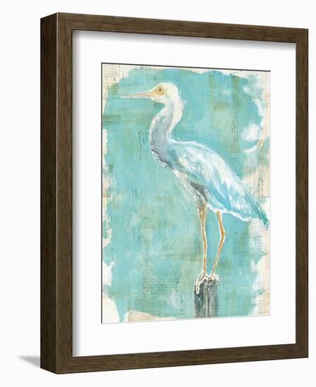 Coastal Egret II V2-Sue Schlabach-Framed Art Print