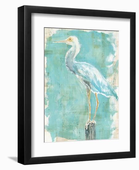 Coastal Egret II V2-Sue Schlabach-Framed Art Print