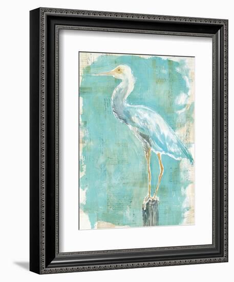 Coastal Egret II V2-Sue Schlabach-Framed Art Print