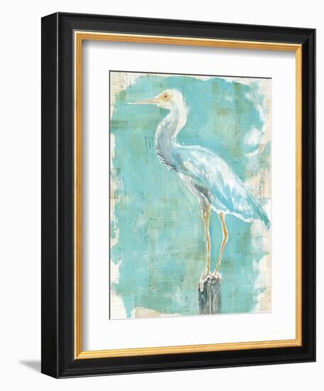 Coastal Egret II V2-Sue Schlabach-Framed Art Print