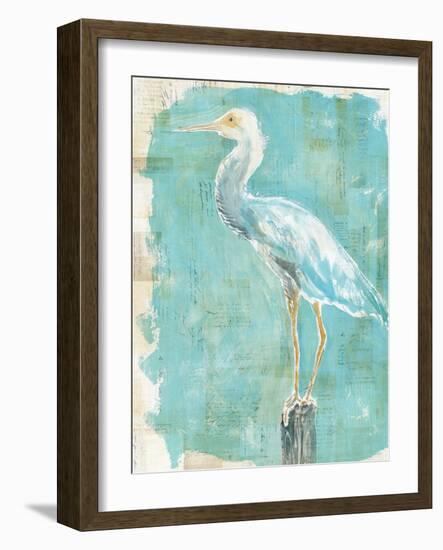 Coastal Egret II-Sue Schlabach-Framed Art Print