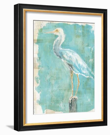 Coastal Egret II-Sue Schlabach-Framed Art Print