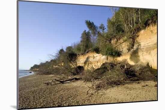 Coastal Erosion-Paul Rapson-Mounted Photographic Print