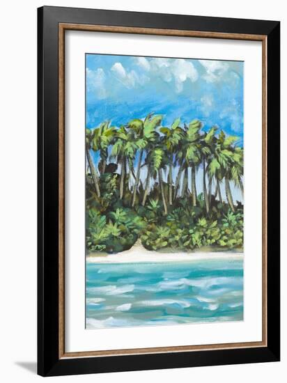 Coastal Escape II-Dan Meneely-Framed Art Print