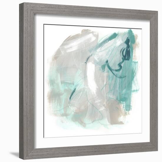 Coastal Fog III-June Vess-Framed Art Print