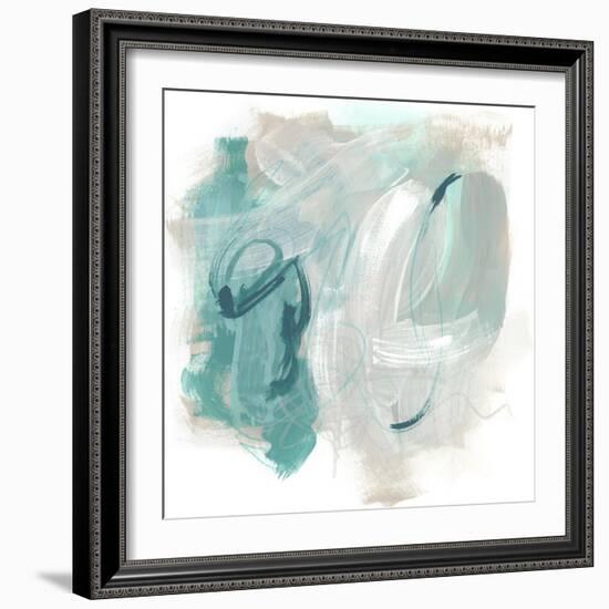 Coastal Fog IV-June Vess-Framed Art Print