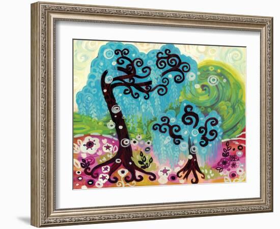 Coastal Glimmer-Natasha Wescoat-Framed Giclee Print