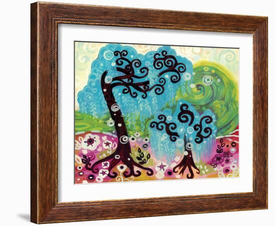 Coastal Glimmer-Natasha Wescoat-Framed Giclee Print