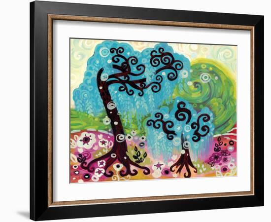 Coastal Glimmer-Natasha Wescoat-Framed Giclee Print