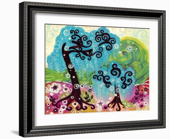 Coastal Glimmer-Natasha Wescoat-Framed Giclee Print