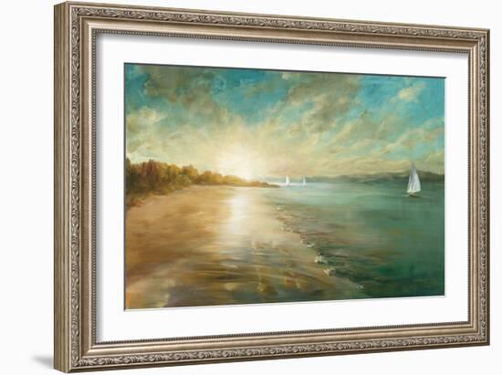 Coastal Glow-Danhui Nai-Framed Art Print