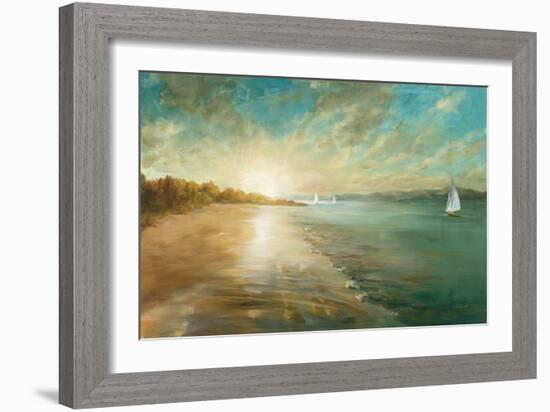 Coastal Glow-Danhui Nai-Framed Art Print