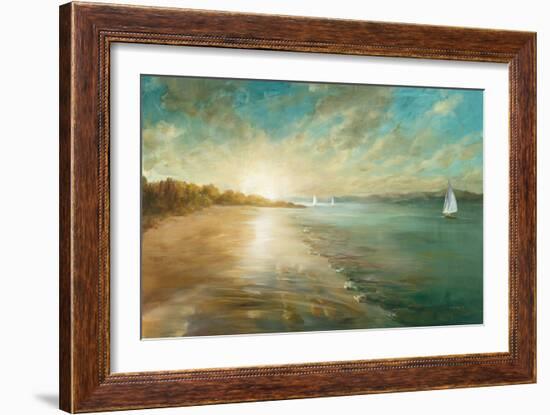 Coastal Glow-Danhui Nai-Framed Art Print