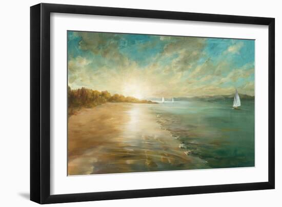 Coastal Glow-Danhui Nai-Framed Art Print