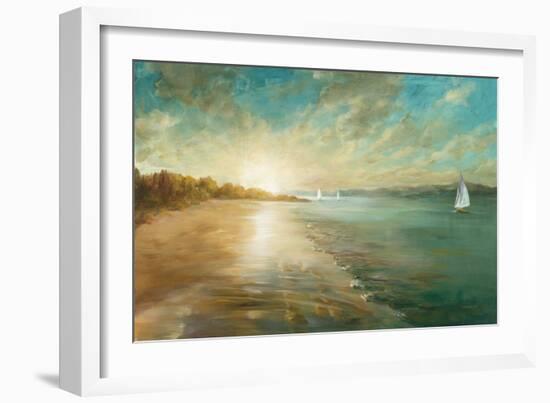 Coastal Glow-Danhui Nai-Framed Art Print