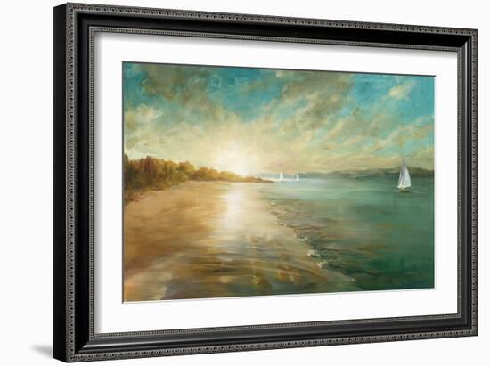 Coastal Glow-Danhui Nai-Framed Art Print