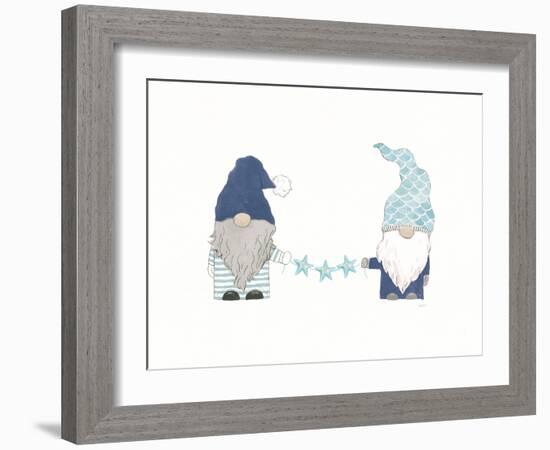 Coastal Gnomes I-Jenaya Jackson-Framed Art Print