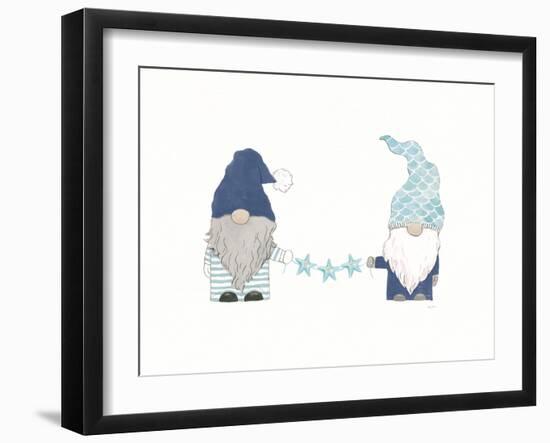 Coastal Gnomes I-Jenaya Jackson-Framed Art Print