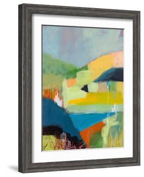 Coastal Hills-Jan Weiss-Framed Art Print