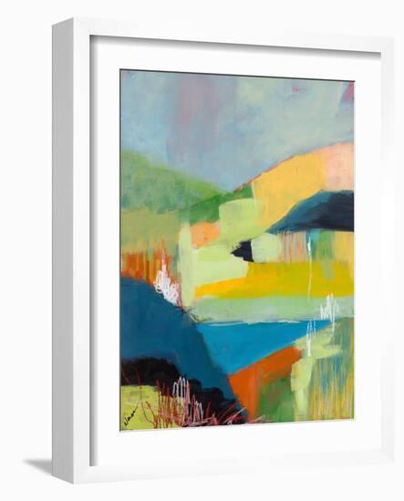 Coastal Hills-Jan Weiss-Framed Art Print
