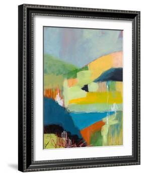 Coastal Hills-Jan Weiss-Framed Art Print
