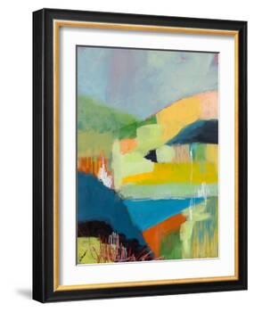 Coastal Hills-Jan Weiss-Framed Art Print