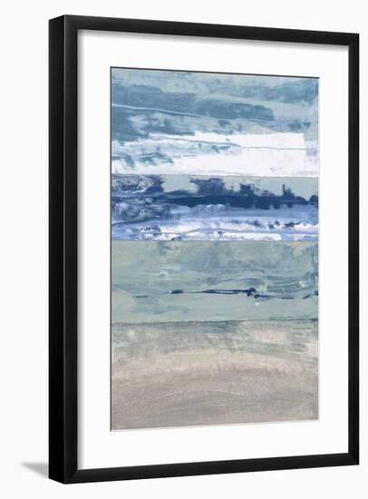 Coastal Hues I-Laurie Fields-Framed Giclee Print