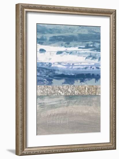 Coastal Hues II-Laurie Fields-Framed Giclee Print