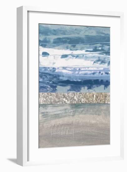 Coastal Hues II-Laurie Fields-Framed Giclee Print