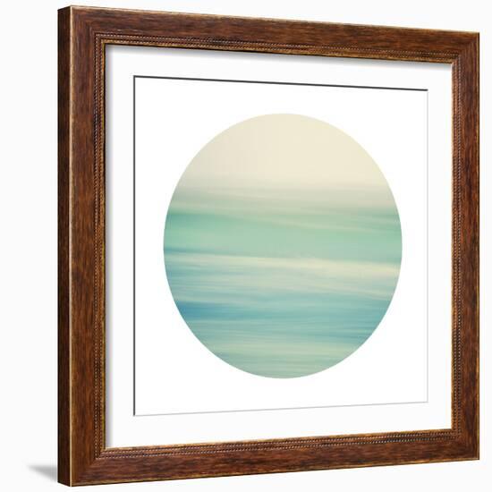 Coastal Hush - Sphere-Irene Suchocki-Framed Giclee Print