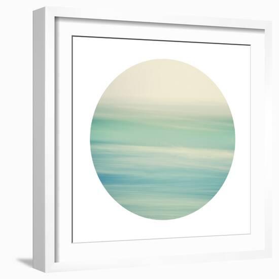 Coastal Hush - Sphere-Irene Suchocki-Framed Giclee Print