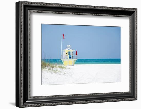 Coastal Hut I-Laura DeNardo-Framed Photographic Print