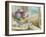 Coastal Hydrangea-Danhui Nai-Framed Premium Giclee Print