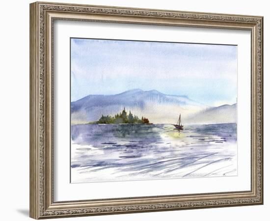 Coastal I-Irina Trzaskos Studio-Framed Giclee Print