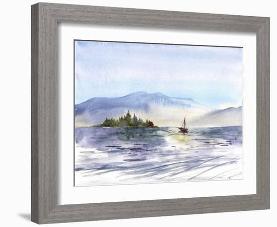 Coastal I-Irina Trzaskos Studio-Framed Giclee Print