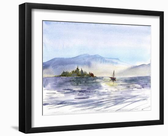 Coastal I-Irina Trzaskos Studio-Framed Giclee Print