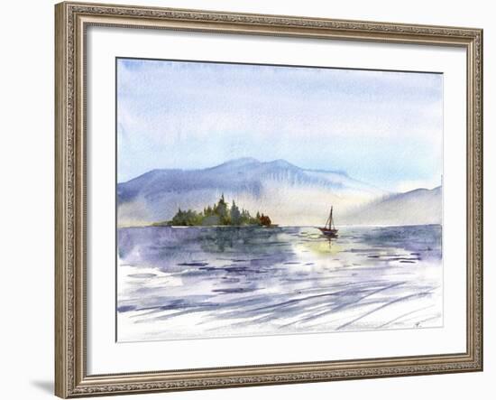 Coastal I-Irina Trzaskos Studio-Framed Giclee Print