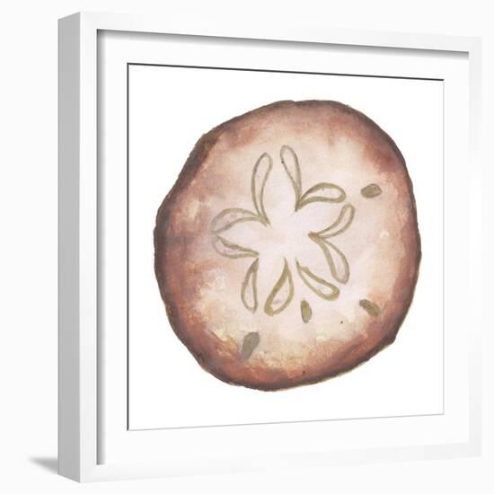 Coastal Icon Coral II-Elizabeth Medley-Framed Art Print