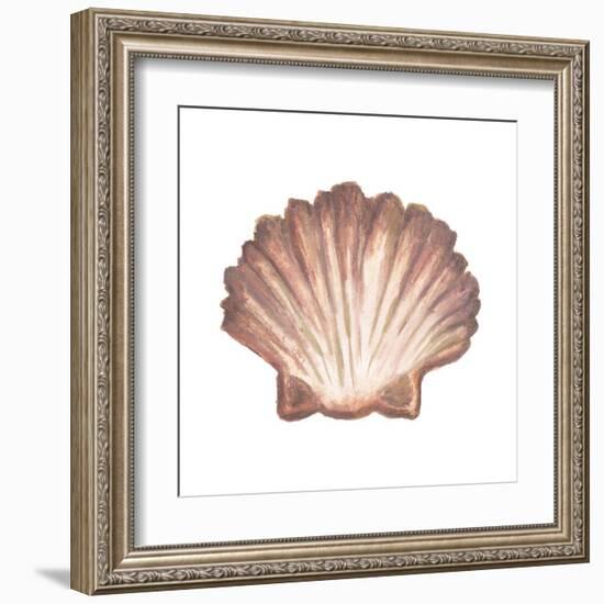 Coastal Icon Coral VI-Elizabeth Medley-Framed Art Print