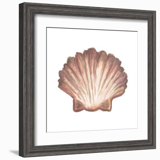 Coastal Icon Coral VI-Elizabeth Medley-Framed Art Print