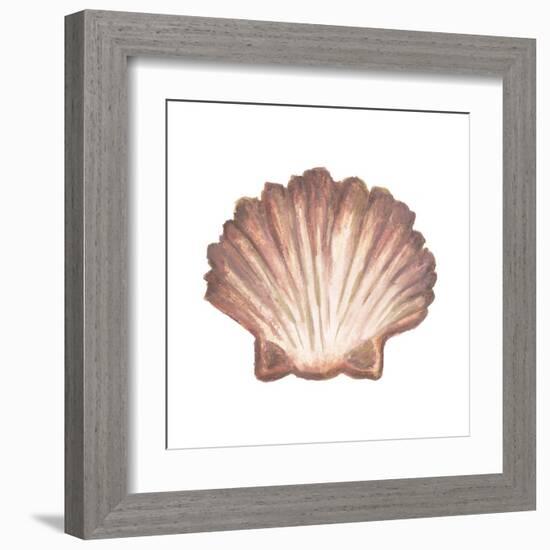 Coastal Icon Coral VI-Elizabeth Medley-Framed Art Print