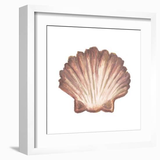 Coastal Icon Coral VI-Elizabeth Medley-Framed Art Print