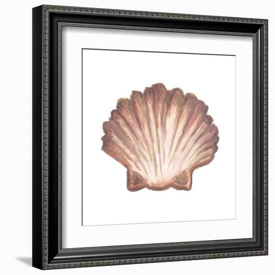 Coastal Icon Coral VI-Elizabeth Medley-Framed Art Print