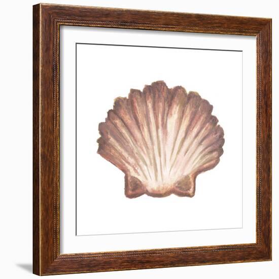 Coastal Icon Coral VI-Elizabeth Medley-Framed Art Print