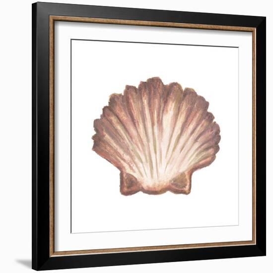 Coastal Icon Coral VI-Elizabeth Medley-Framed Art Print