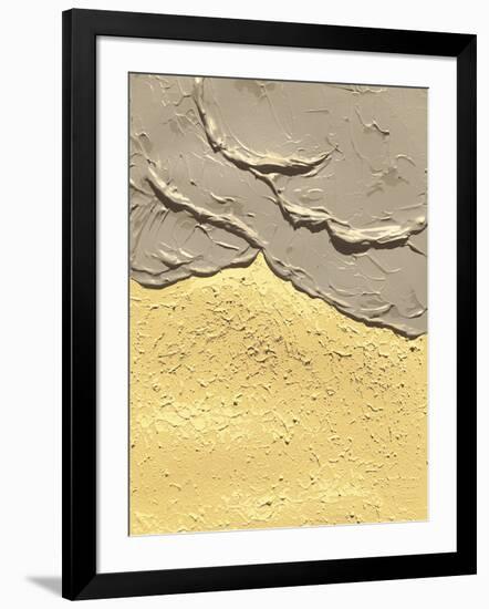 Coastal Impasto - Eclipse-Erika Greenfield-Framed Giclee Print