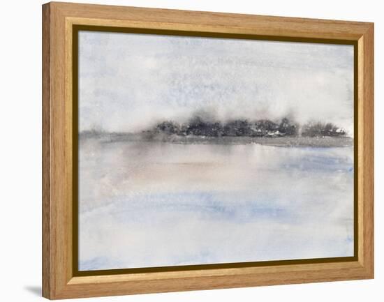 Coastal Impression II-J. Holland-Framed Stretched Canvas